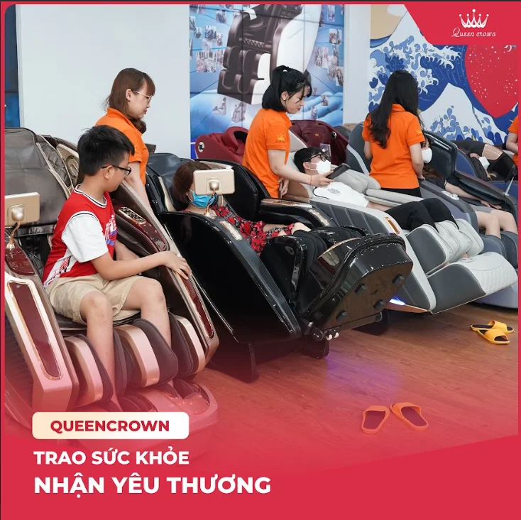 ghế massage tại Vĩnh Yên