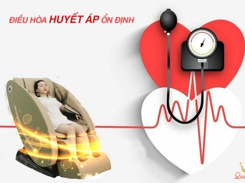 Dùng ghế massage giúp bạn ngủ ngon hơn