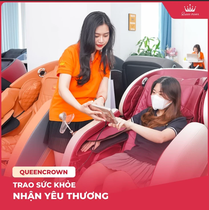 ghế massage tại Vĩnh Yên
