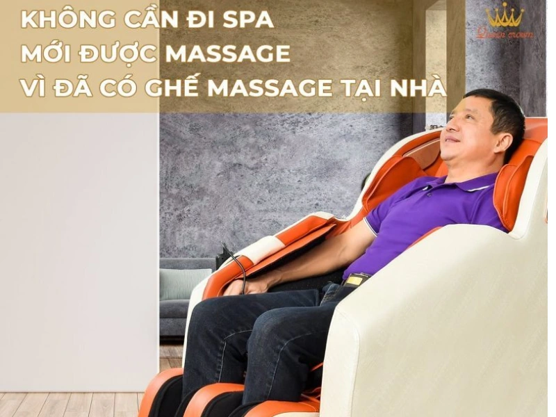 Tư thế sử dụng ghế massage hiệu quả
