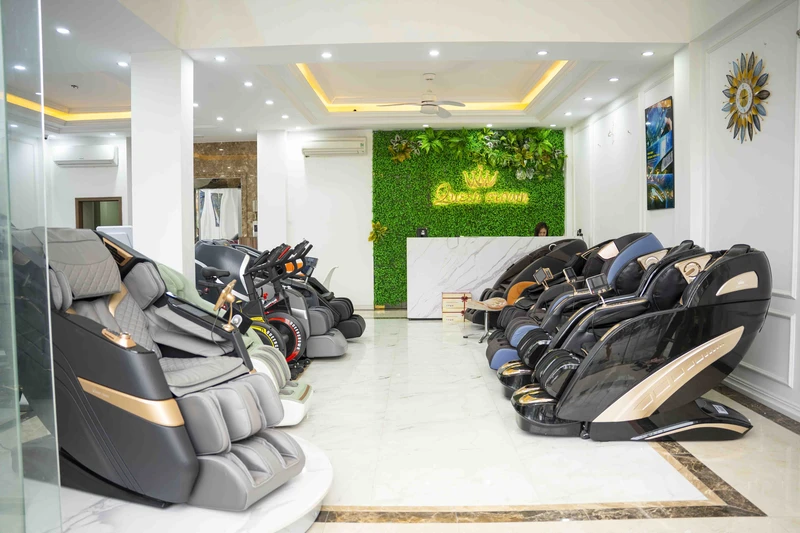 ghế massage tốt nhất tại Queen Crown
