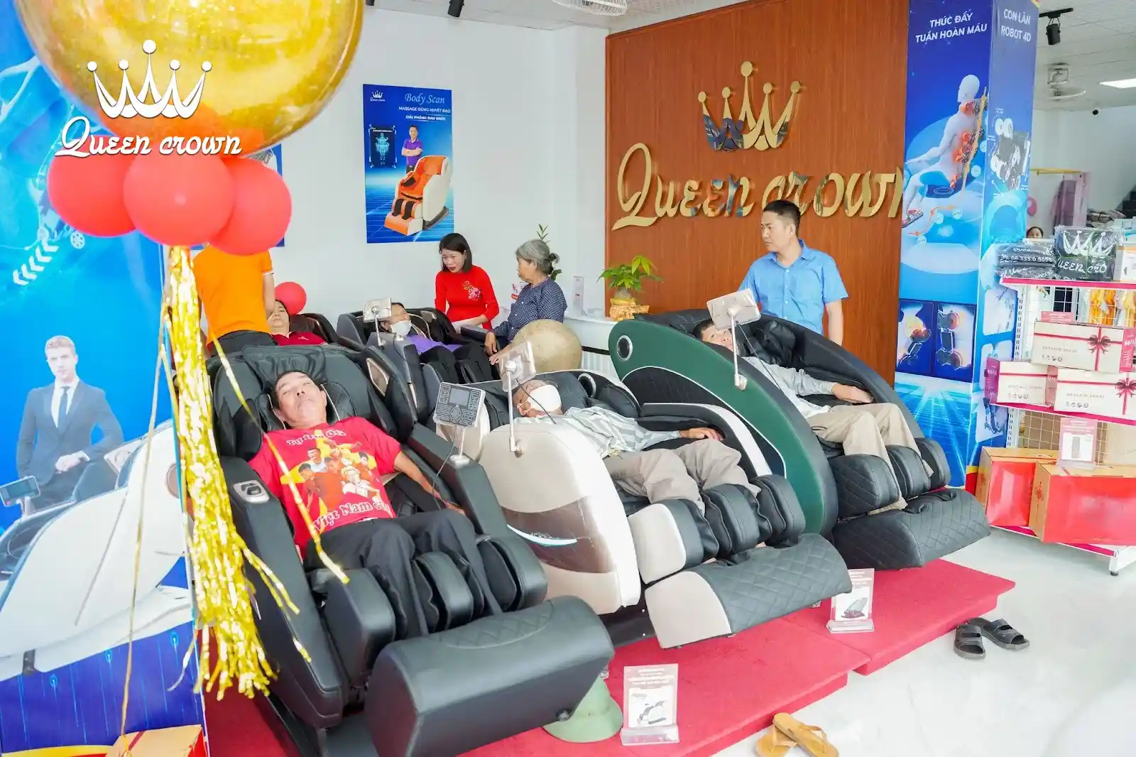 ghế massage ninh bình