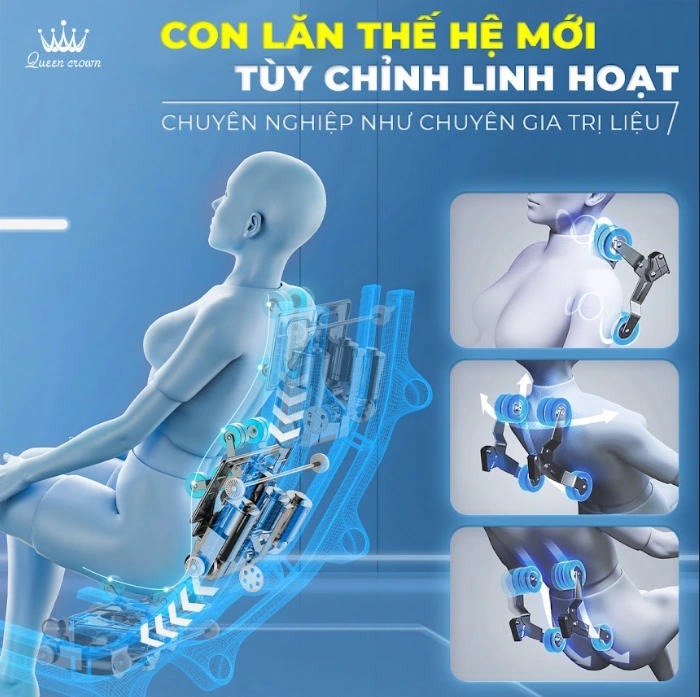 ghế massage 6d là gì