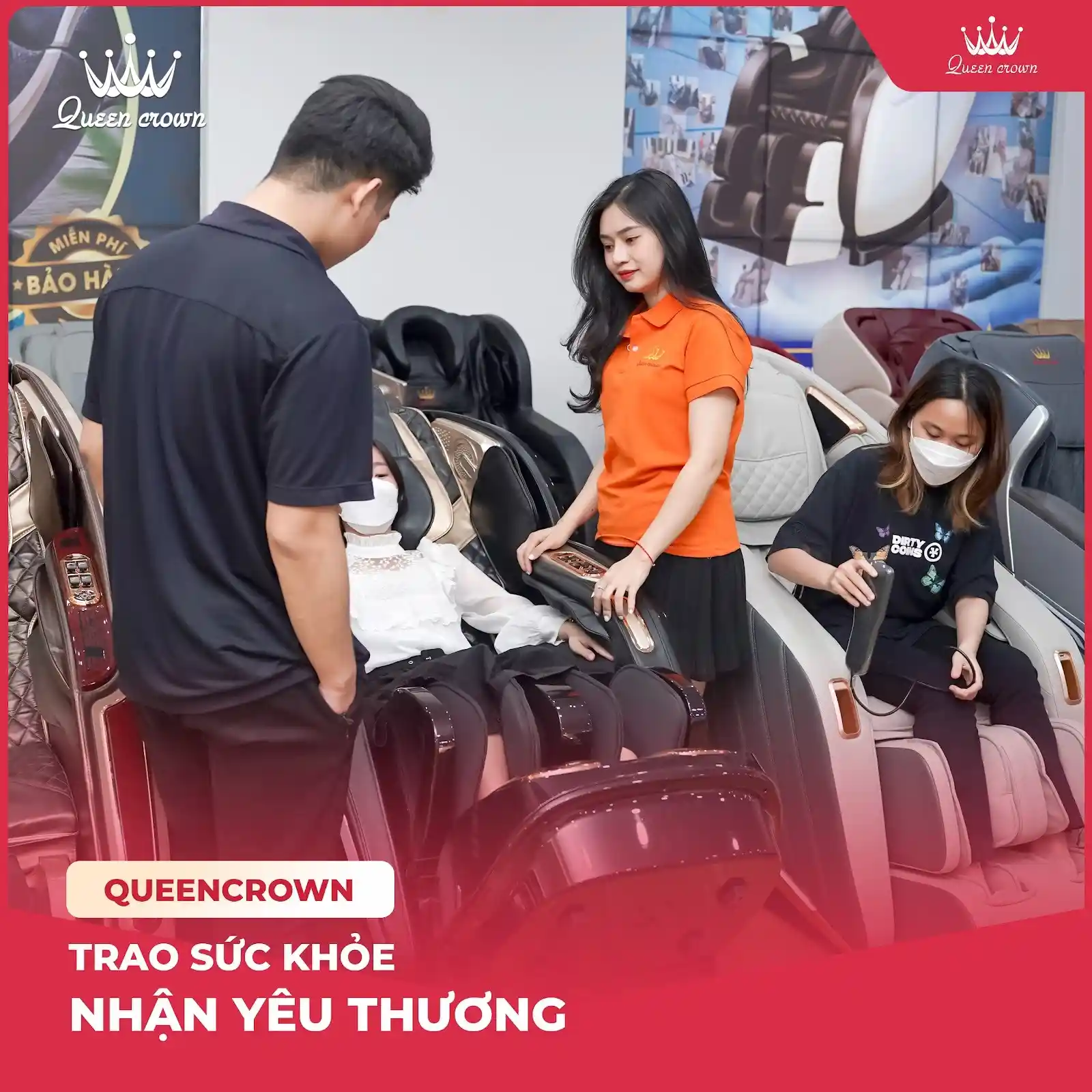 ghế massage Quận Long Biên