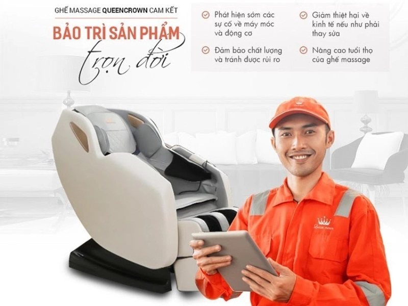 Queen Crown có chính sách bảo hành có lợi cho khách hàng