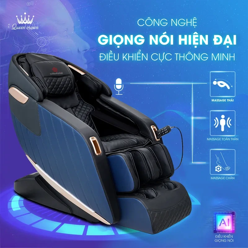 Ưu nhược điểm của ghế massage điều khiển bằng giọng nói