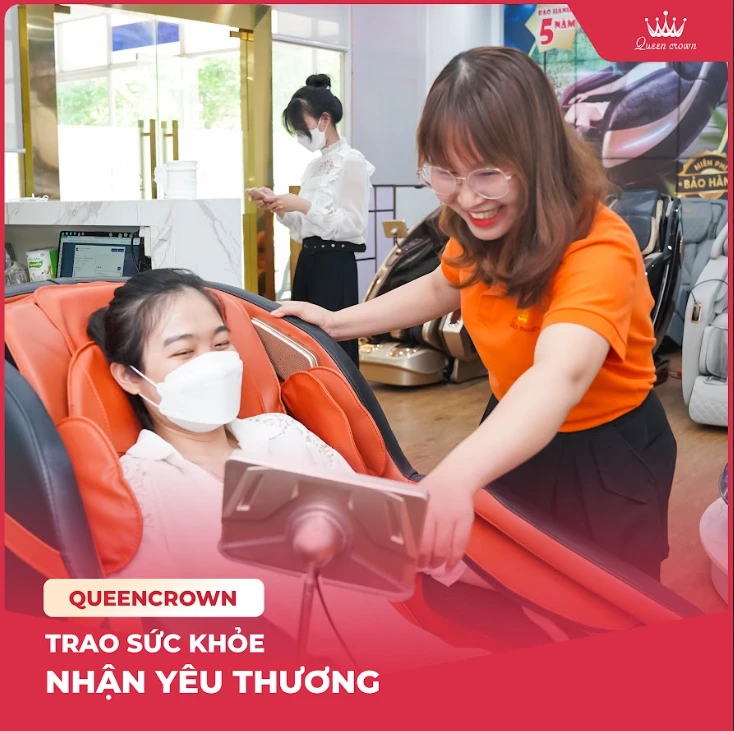 ghế massage tại Kiến An