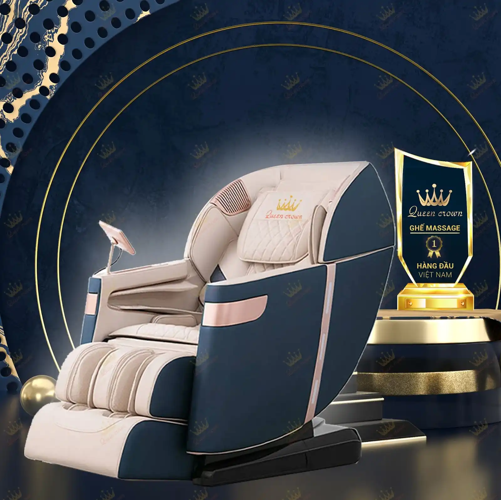 Lý do nên mua ghế massage queen crown