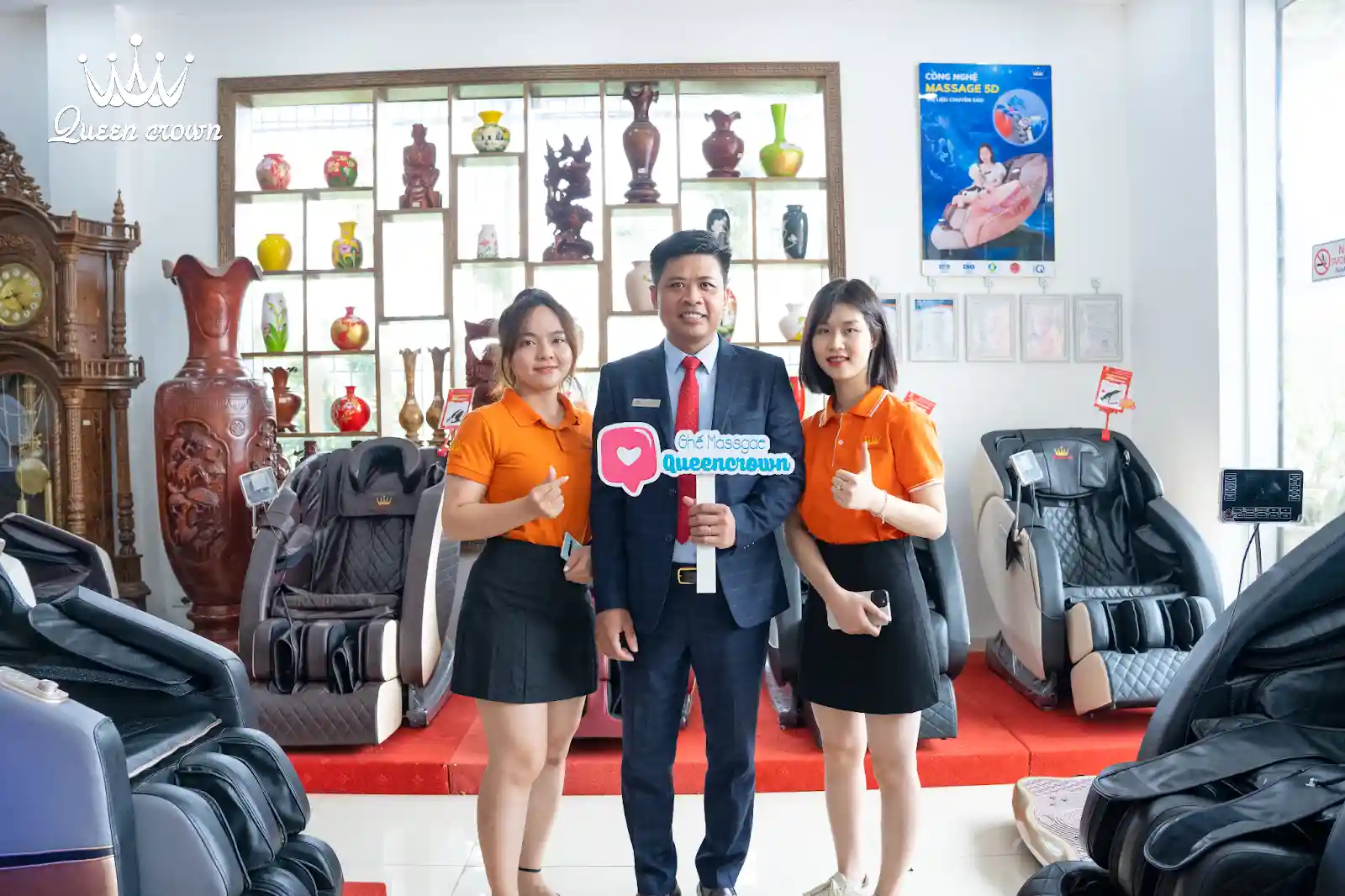 ghế massage tại hậu giang