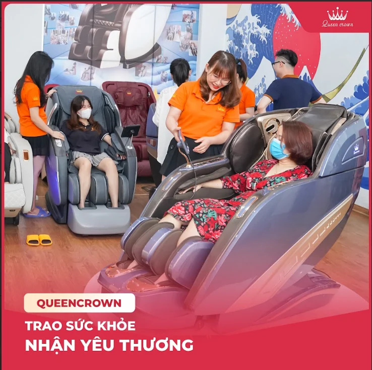 ghế massage tại Kiến An