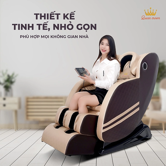 Bài Tập Chuyên Sâu Ghế Massage Queen Crown QC V9