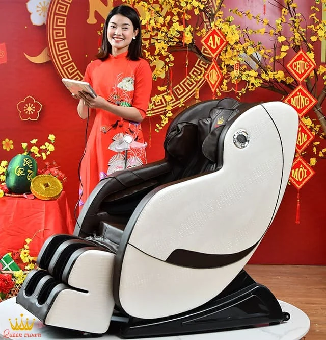 Bài Tập Massage Chuyên Sâu Ghế Massage Queen Crown QC T19