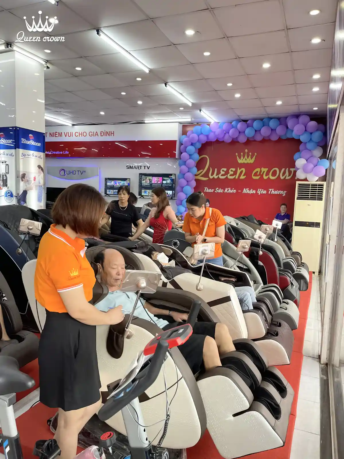 ghế massage tại An Lão