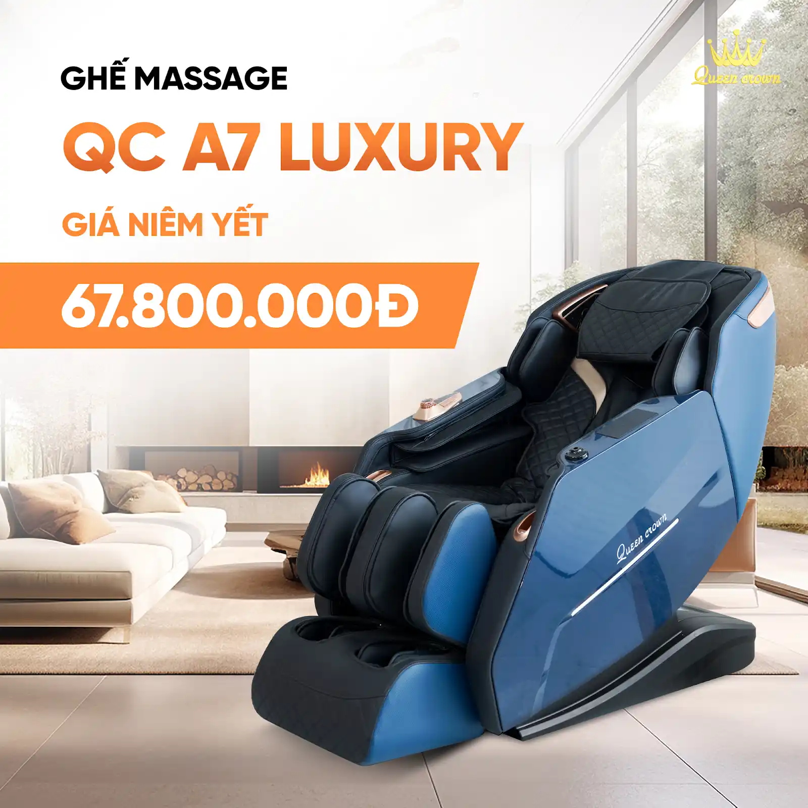 phân khúc ghế massage đồng nai từ 40 - 70 triệu 
