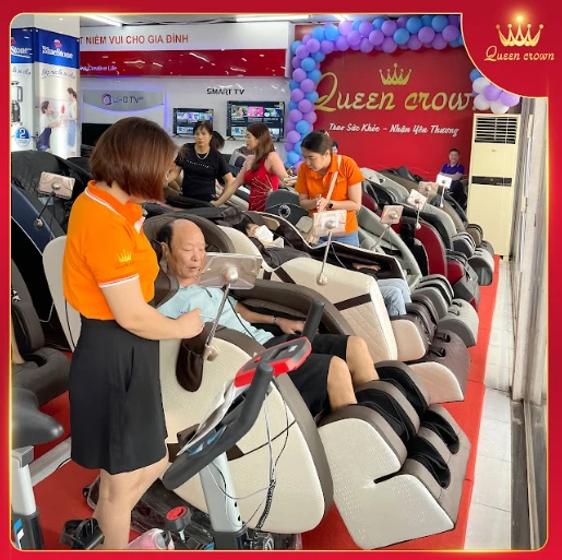 ghế massage tại Lê Chân