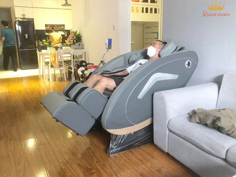 Ghế massage giá rẻ có thiết kế nhỏ gọn phù hợp mọi không gian