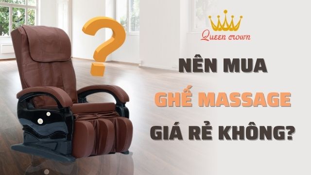 #9+ Các Loại Ghế Massage Giá Rẻ, Bình Dân Tốt Nhất Thị Trường