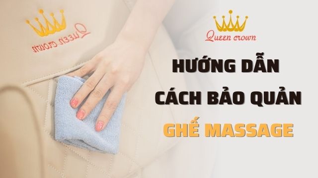 Cách Bảo Quản Ghế Massage Toàn Thân Dùng Được Lâu Bền