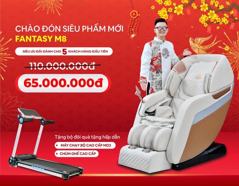 Sale tưng bừng - Chào mừng siêu phẩm Fantasy M8 mới ra mắt