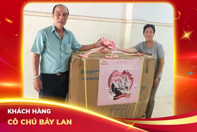 Cô Chú Bảy Lan Hạnh Phúc Khi Nhận Được Món Quà Đặc Biệt Từ Con Trai