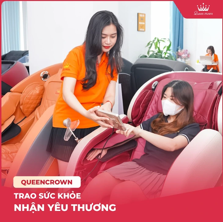 ghế massage tại Vĩnh Yên