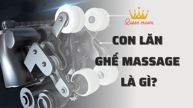 Con Lăn Ghế Massage Là Gì? Phân Loại Con lăn Ghế Massage