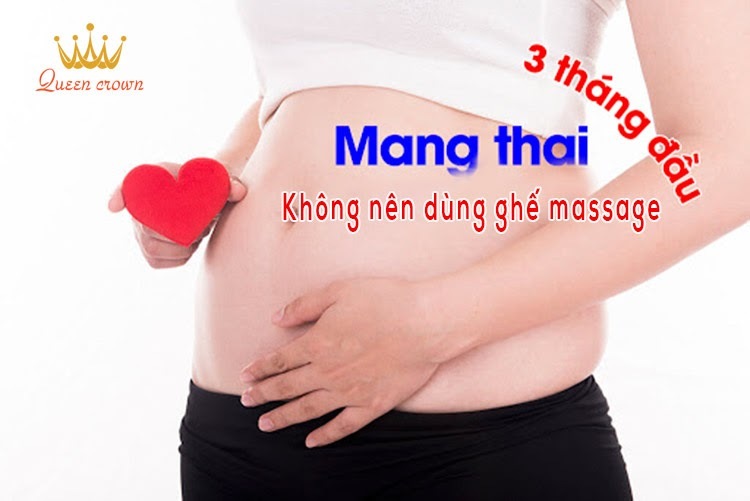 Mang thai 3 tháng đầu không nên dùng ghế massage