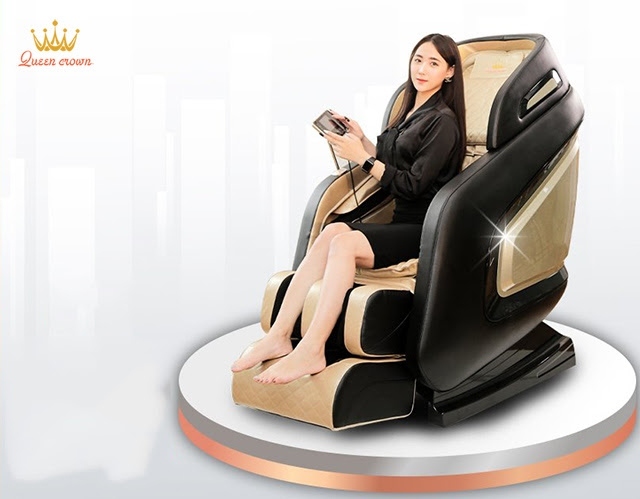 Người dùng có thể dễ dàng cài đặt bài tập tự động của ghế massage