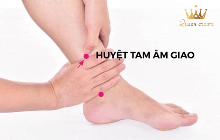Cách bấm huyệt tam âm giao chữa mất ngủ
