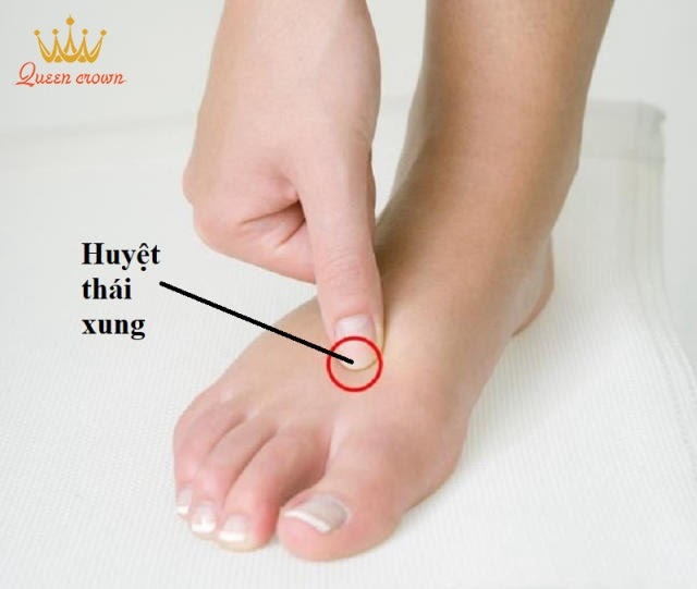 bấm huyệt giải độc gan