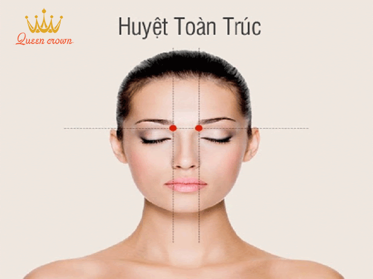 Bấm huyệt Toàn Trúc chữa đau đầu hiệu quả