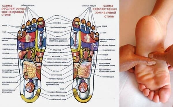 cách bấm huyệt chữa đau chân
