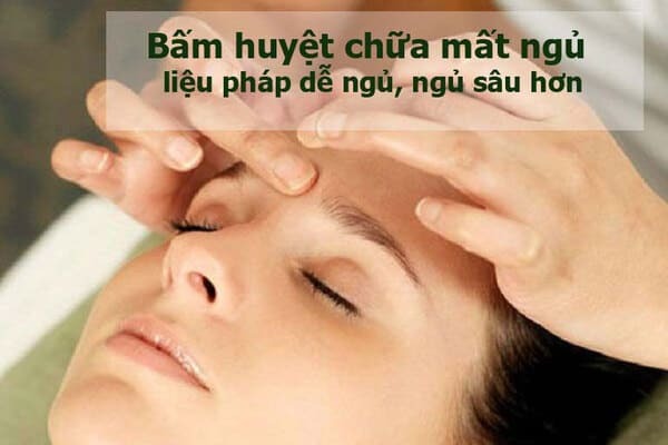 cách mát xa đầu dễ ngủ