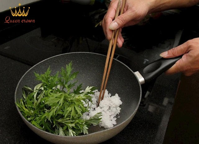 chữa đau xương khớp bằng lá ngải cứu