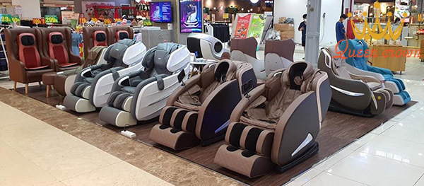 Nên đặt ghế massage kinh doanh ở vị trí nào hợp lý
