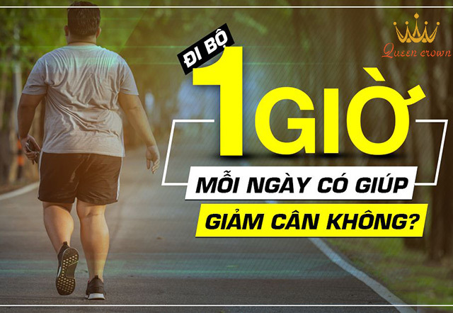 đi bộ có giảm cân không