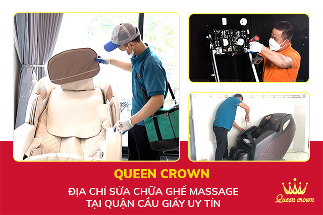 sữa chữa ghế massage tại cầu giấy