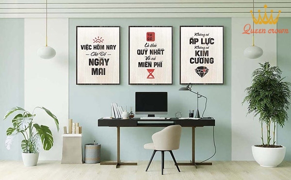 đồ trang trí phòng làm việc