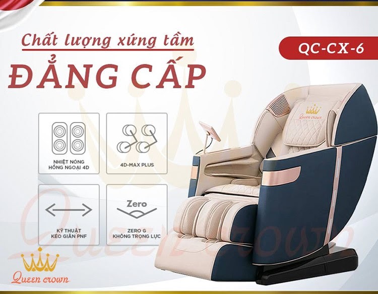Queen Crown QC CX6 được khách hàng yêu thích