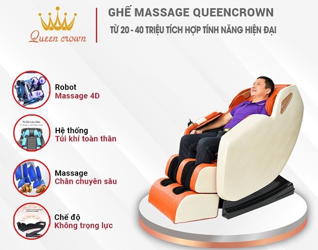 ghế massage toàn thân cà mau