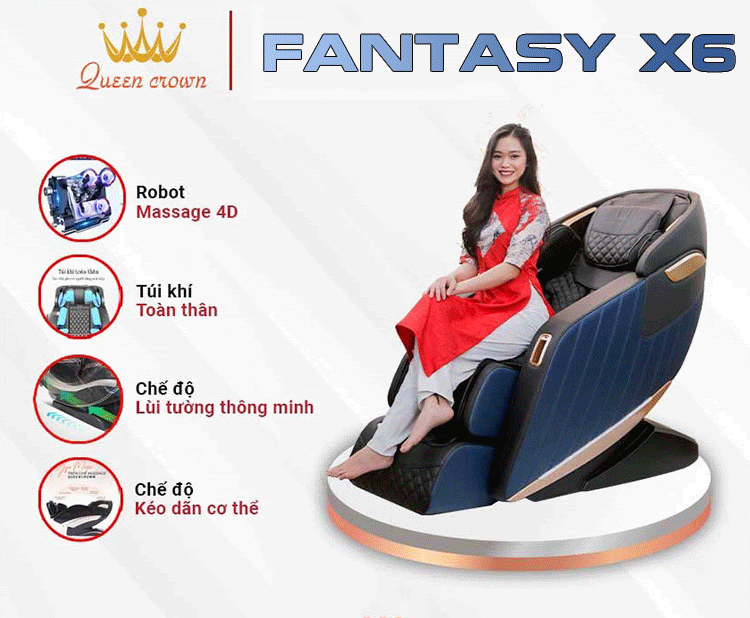 Ghế mát xa trên 40 triệu có đầy đủ tính năng hiện đại