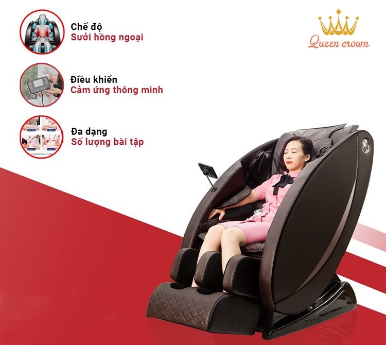 Queen Crown QC SL7 có nhiều trang bị hiện đại