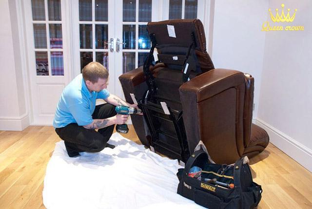 ghế massage không nâng hạ được
