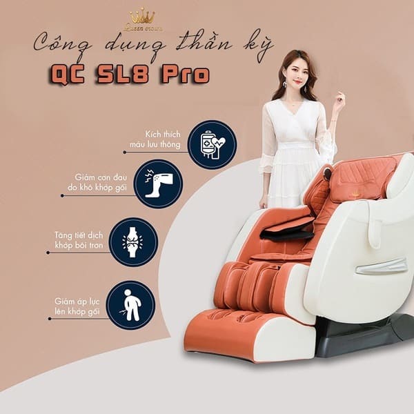 Ghế massage cao cấp QC SL8 Pro