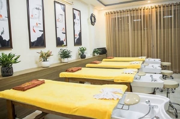 giường gội đầu 2in1