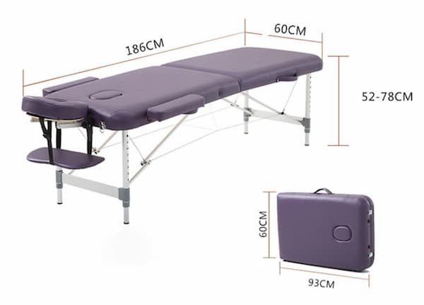 giường spa inox