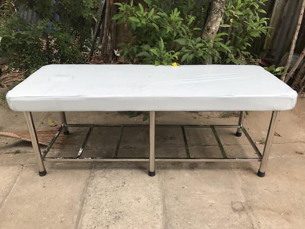 giường spa inox
