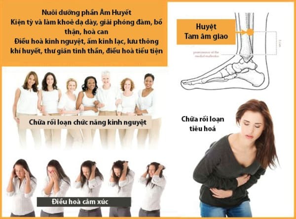 huyệt tam âm giao