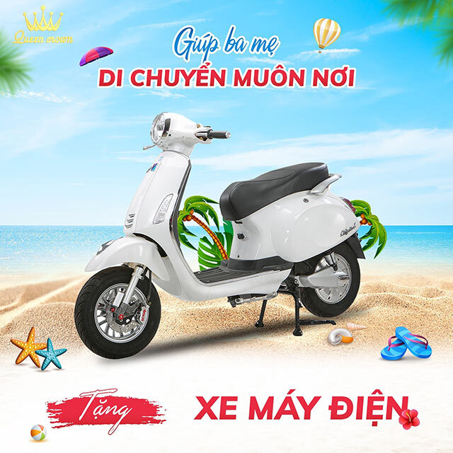 Tặng xe máy điện khi mua ghế massage dịp 30-4