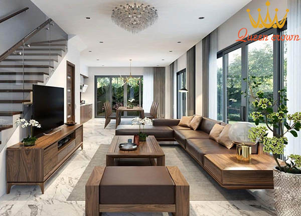 kích thước ghế sofa gỗ chữ l